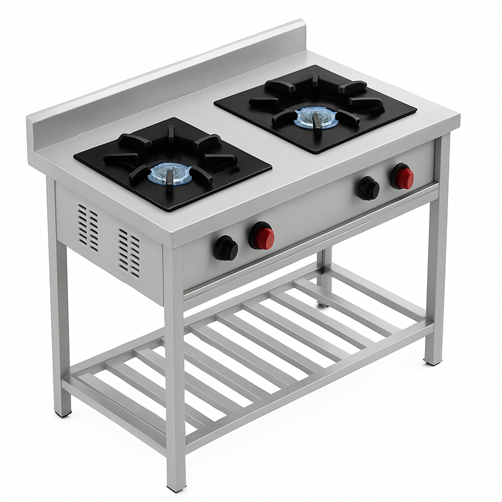 Two Burner Indian Cooking Range